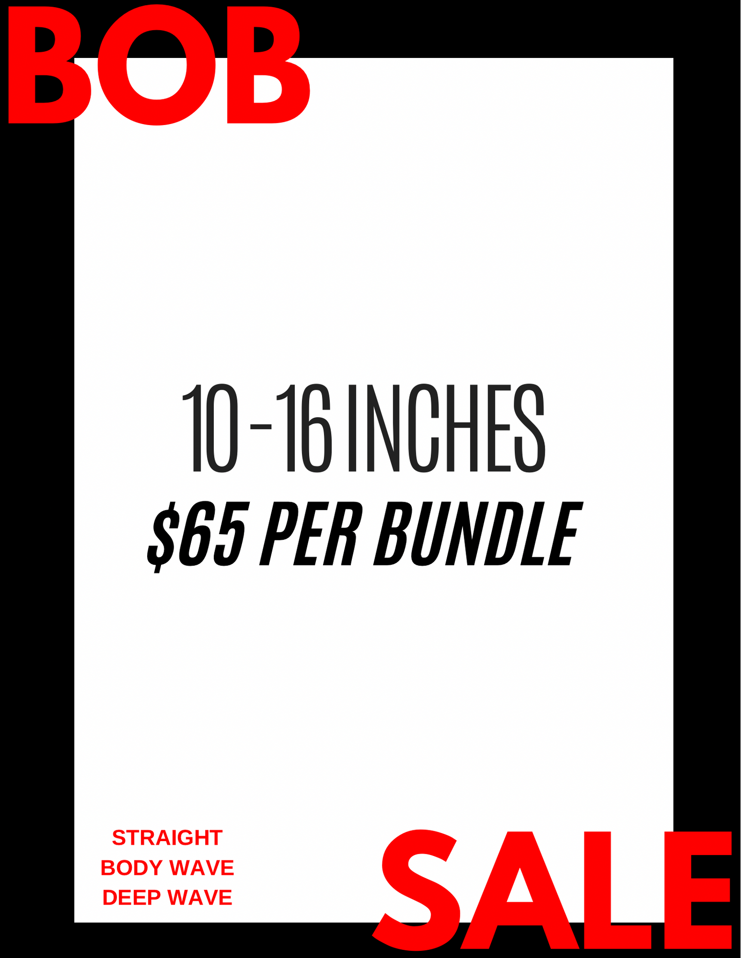 Bob Special Bundles